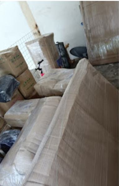 Carton and furniture pile – packers and movers in Lucknow